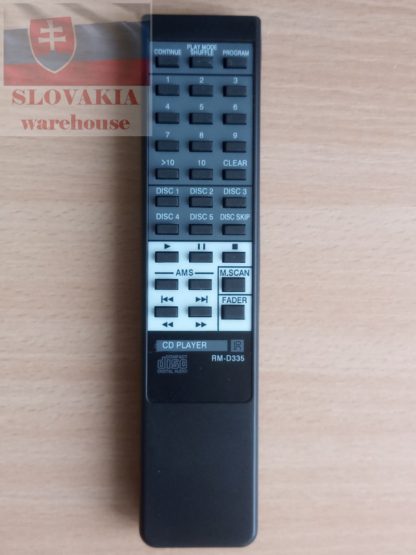 RM-D335 remote control replacement for SONY multi-CD player