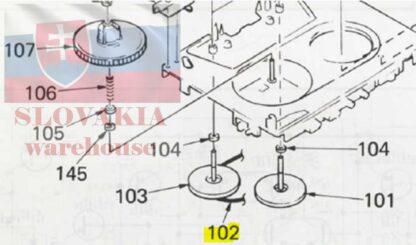 SONY WM-109 belts kit - Image 2