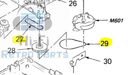 SONY WM-31 belts kit - Image 2