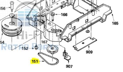 SONY CDP-770 belt for CD tray - Image 2