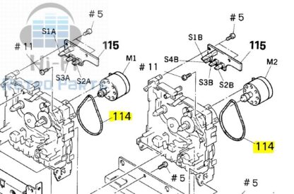 SONY HCD-H5 (FH-B5CD) belts kit - Image 3